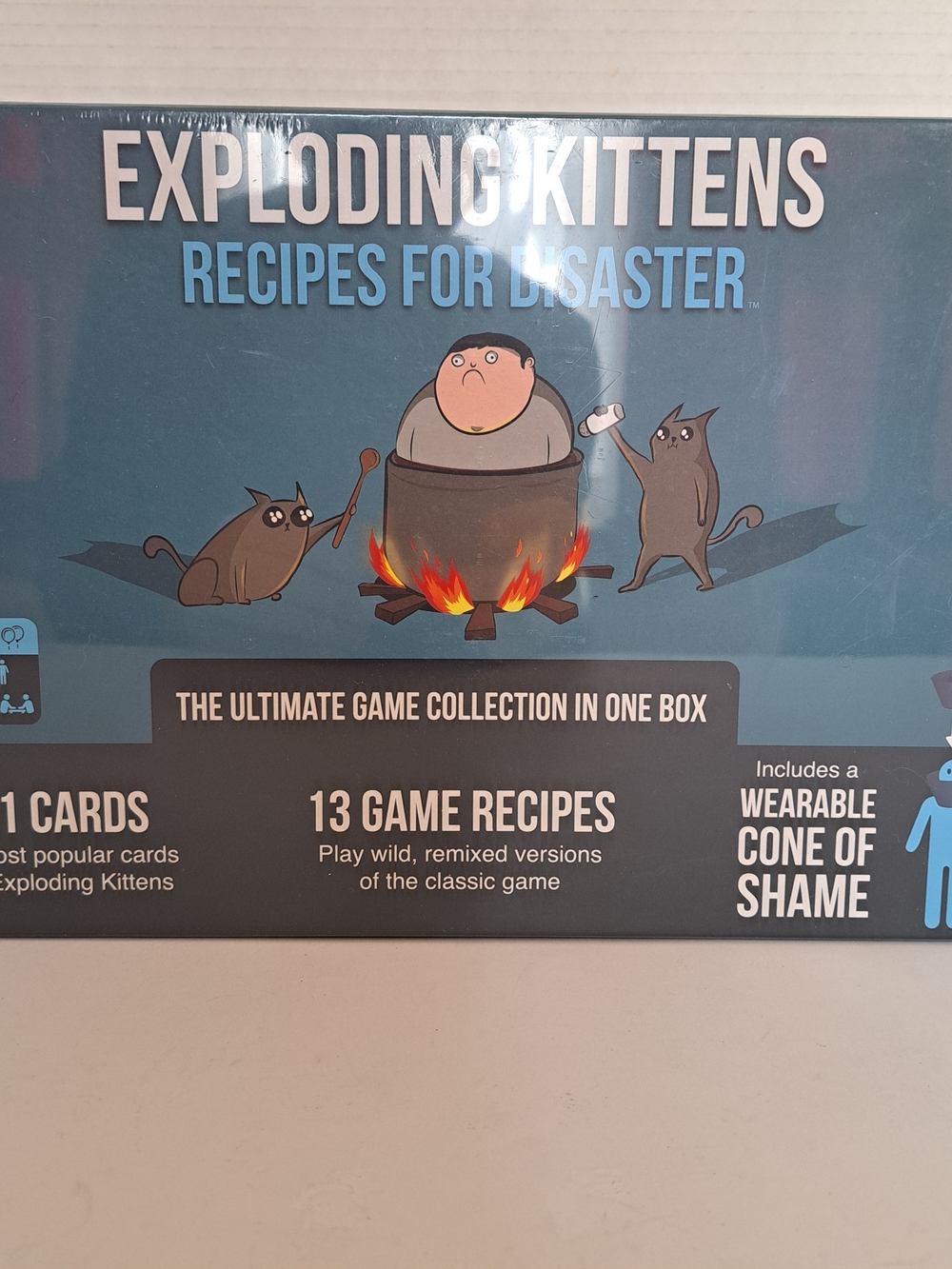 Exploding Kittens Recipes for Disaster Card Party Game Ultimate Collection - New